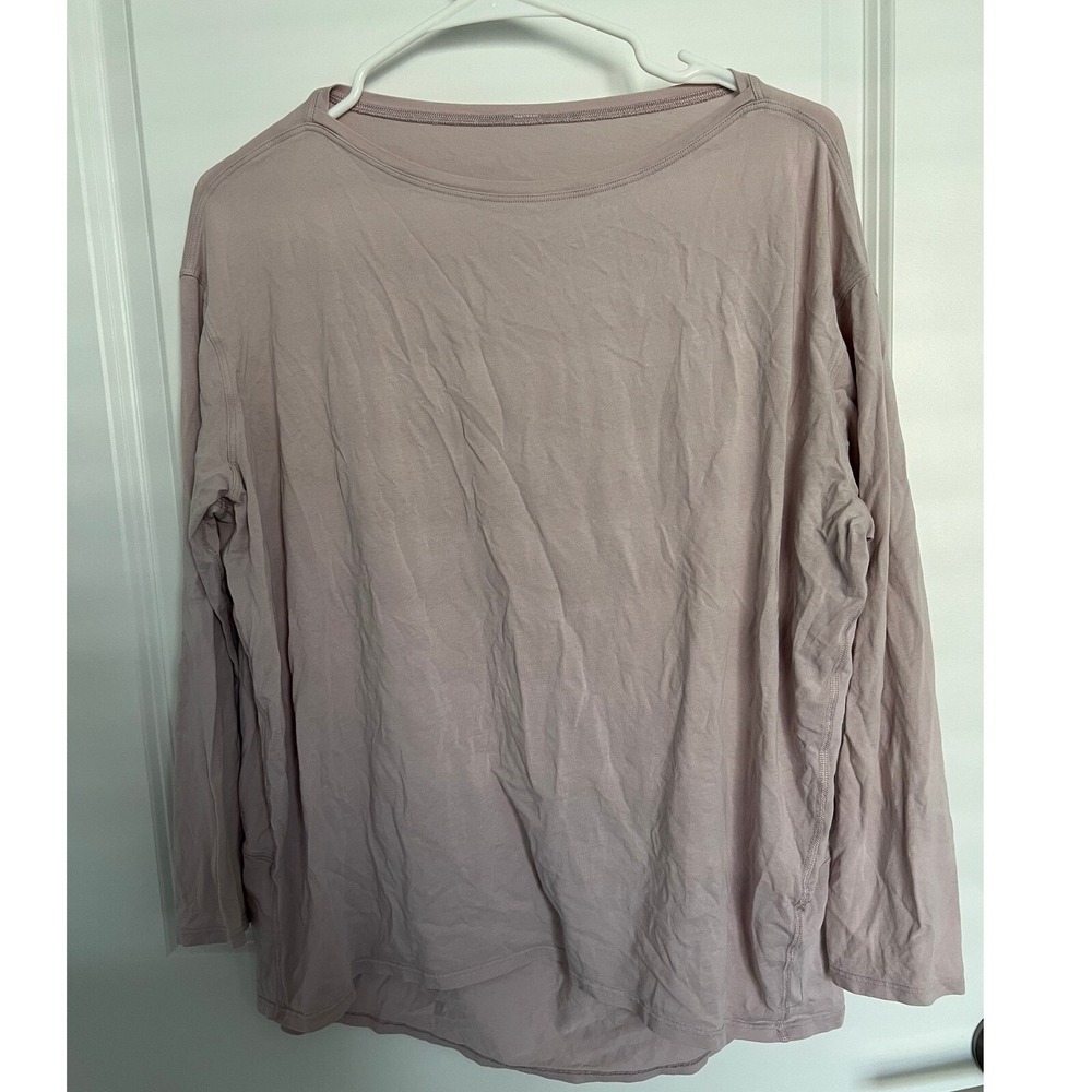 Lululemon Long Sleeve‎ Shirt - Light Lavender - Estimated Size 8